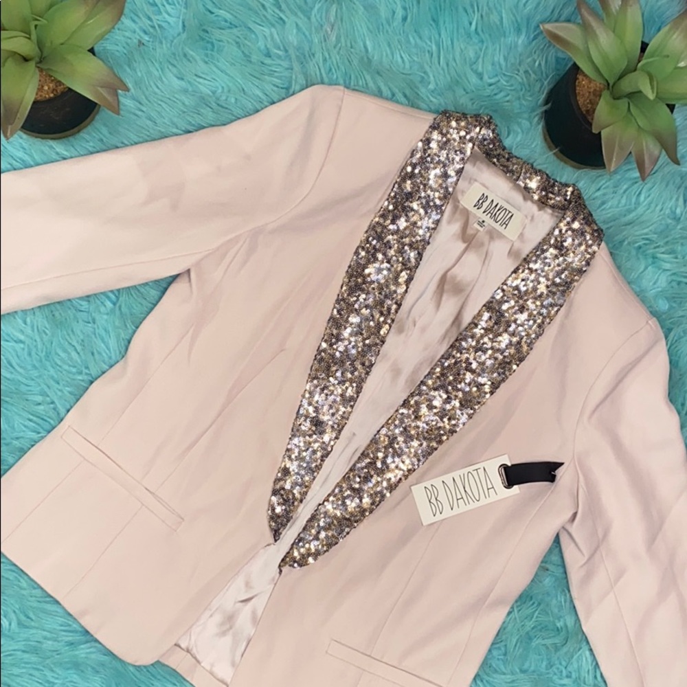 Sequin blazer
